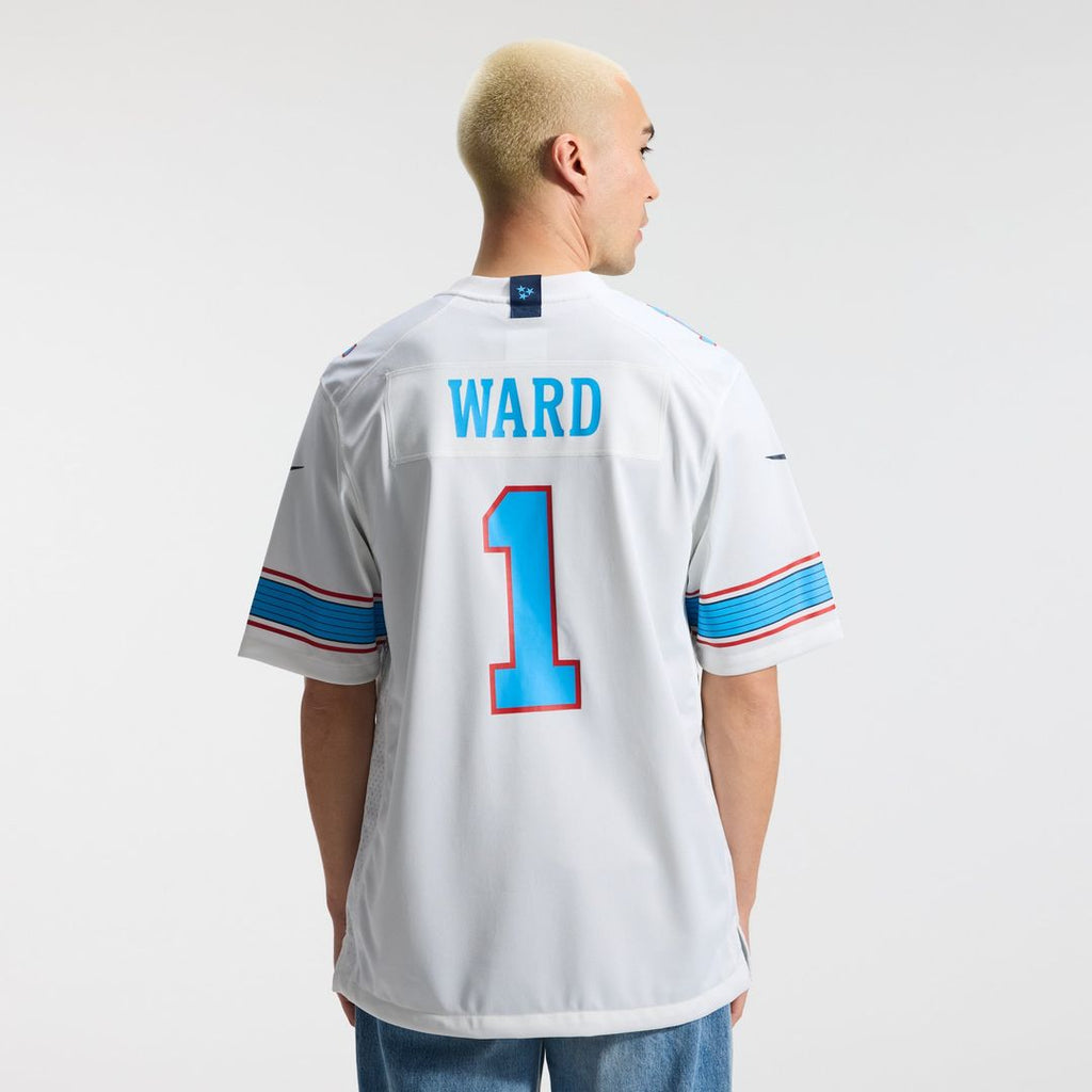 Cameron Ward Tennessee Titans Game Jersey - White