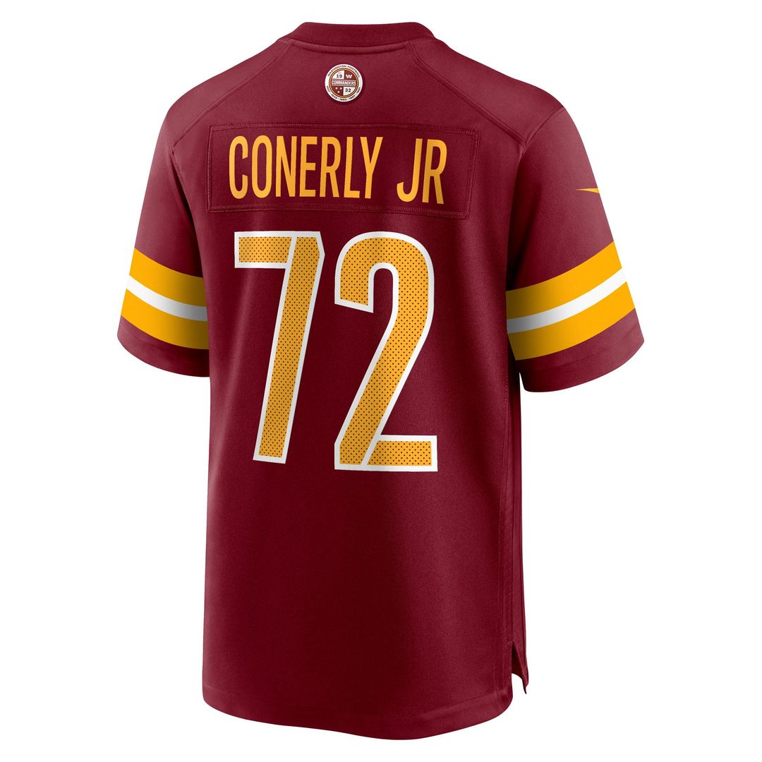 Josh Conerly Jr. Washington Commanders Team Game Jersey - Burgundy