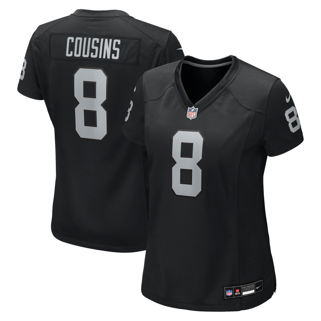 Kirk Cousins Las Vegas Raiders Women's Team Game Jersey - Black