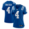 Adam Vinatieri Indianapolis Colts Women's Team Retired Game Jersey - Royal