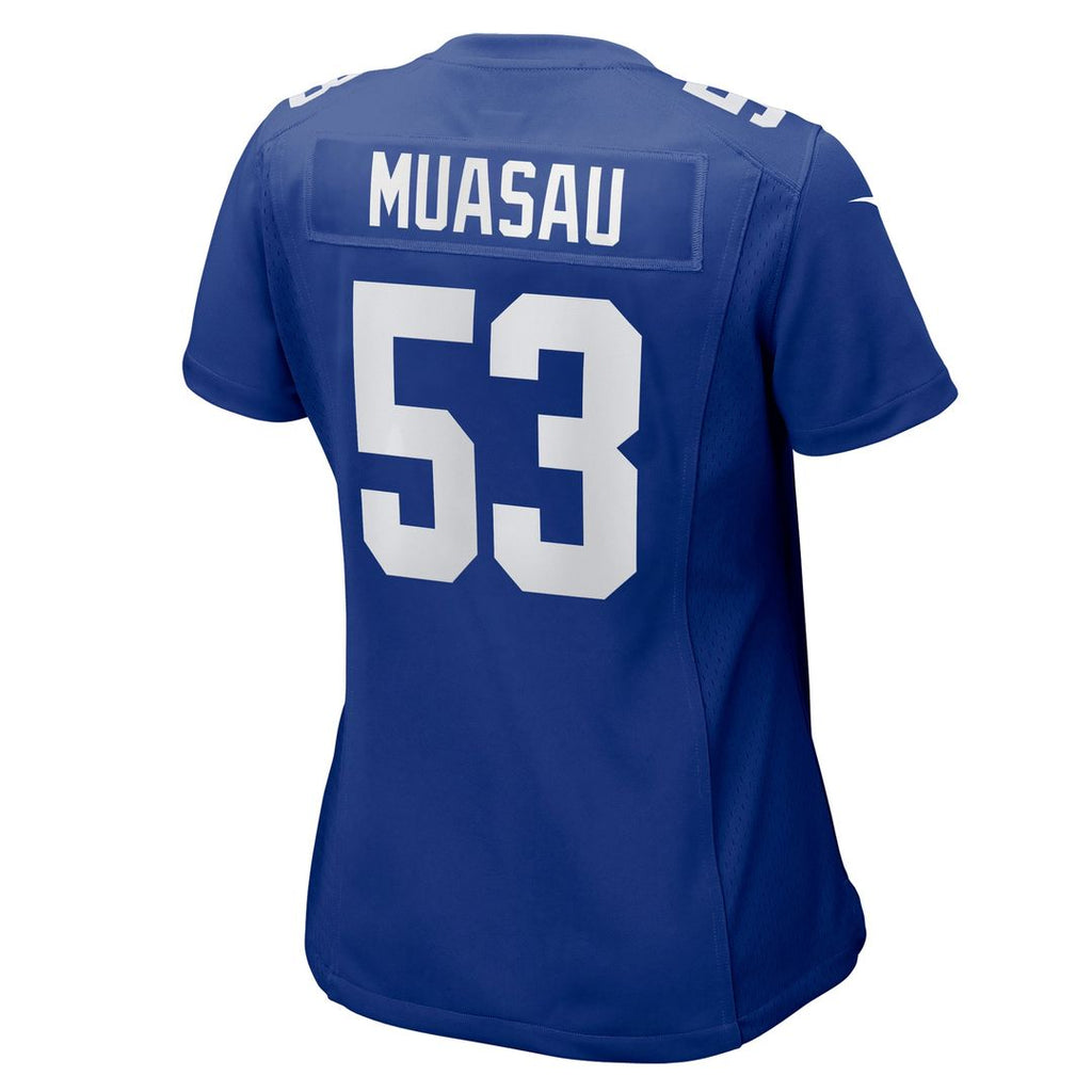 Darius Muasau New York Giants Women's Game Jersey - Royal