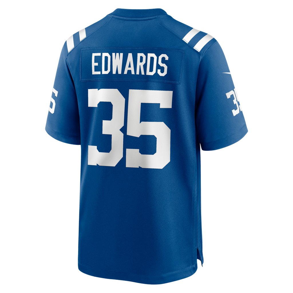 Johnathan Edwards Indianapolis Colts Team Game Jersey - Royal