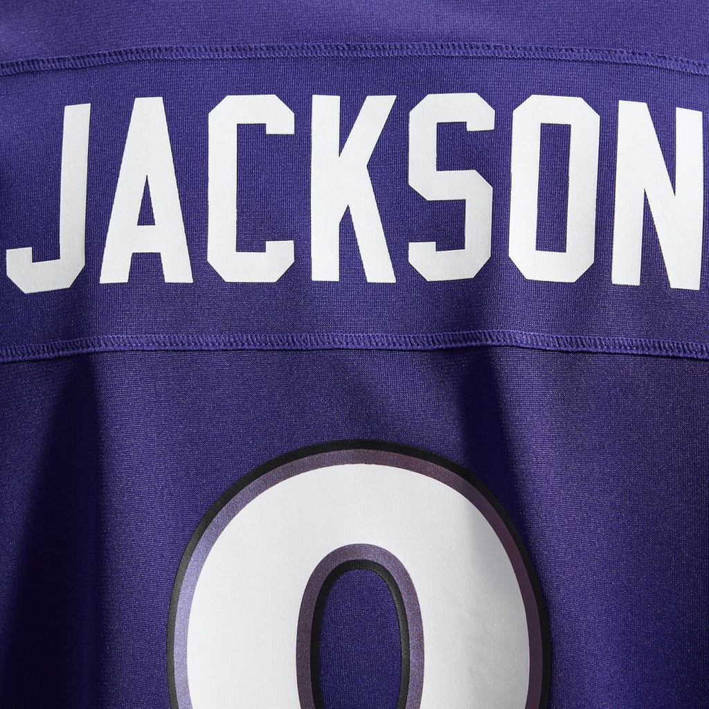 Lamar Jackson Baltimore Ravens Team Game Jersey - Purple