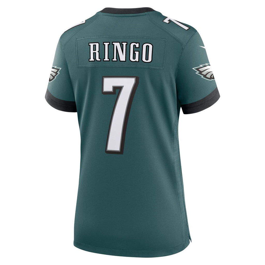 Kelee Ringo Philadelphia Eagles Women's Team Game Jersey - Midnight Green