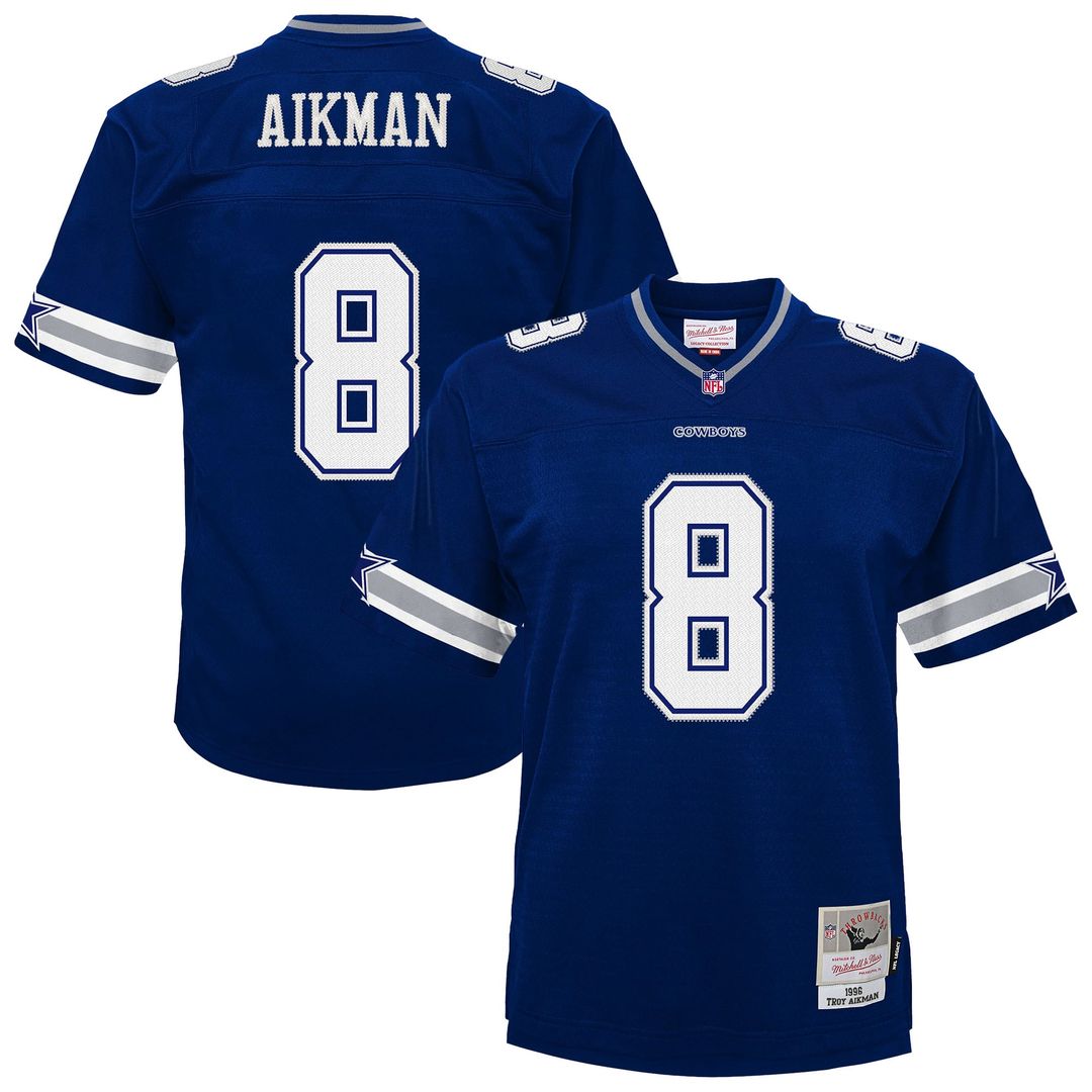 Troy Aikman Dallas Cowboys Toddler 1996 Retired Legacy Jersey - Navy