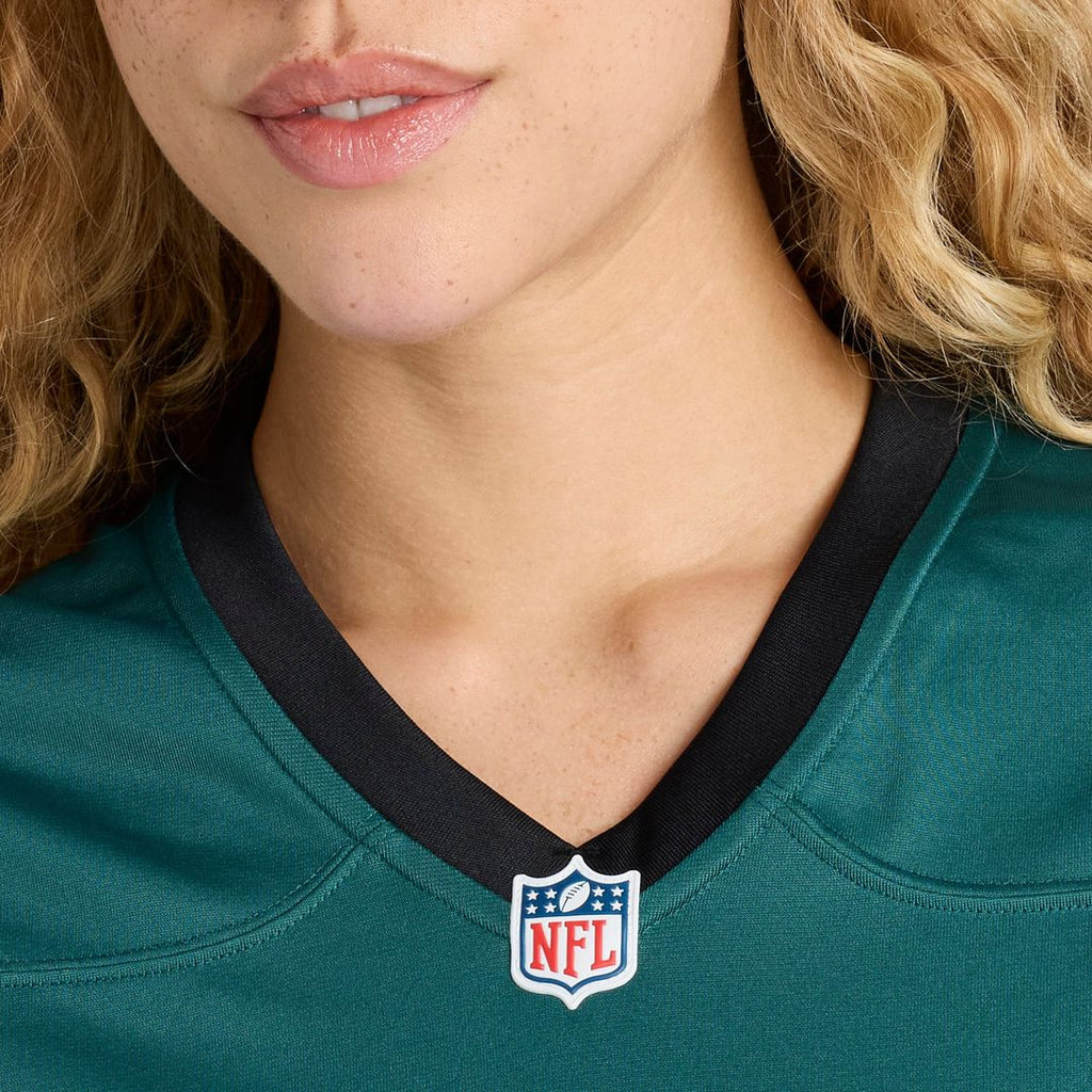 Jalen Hurts Philadelphia Eagles Women's Team Game Jersey - Midnight Green