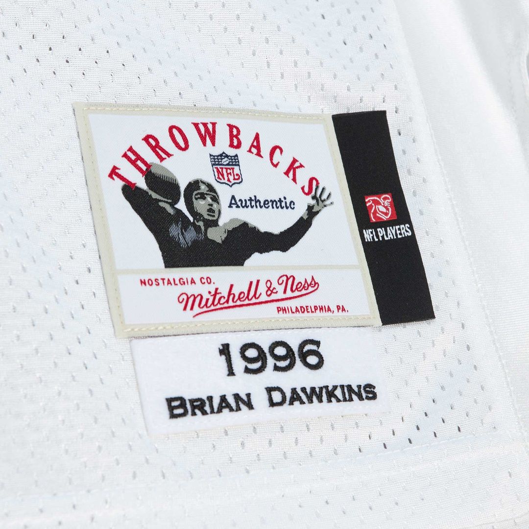 Brian Dawkins Philadelphia Eagles 2007 Authentic Throwback Retired Player Jersey - Green
