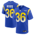 Charles Woods Los Angeles Rams Game Jersey - Royal
