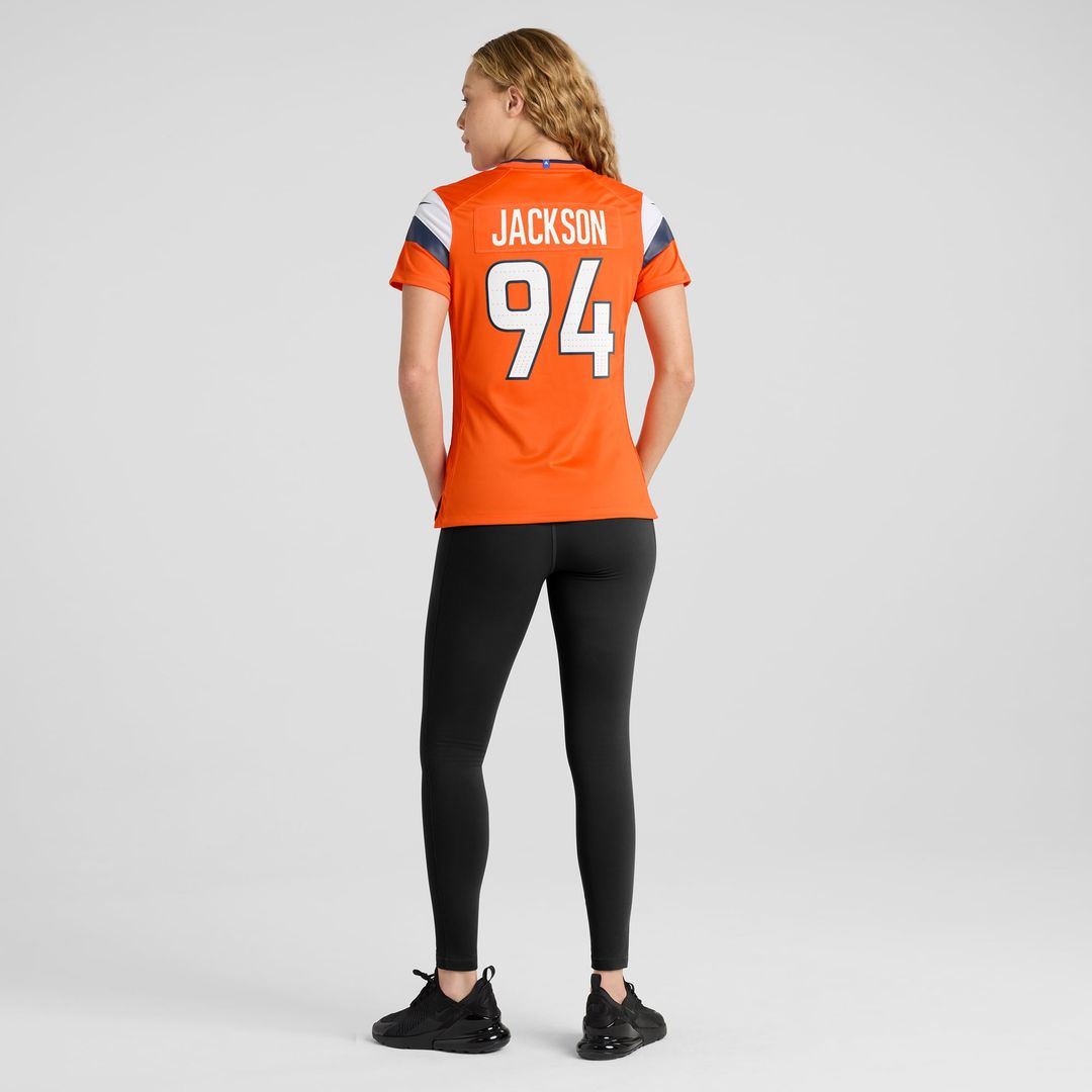 Jordan Jackson Denver Broncos Women's Team Game Jersey - Orange