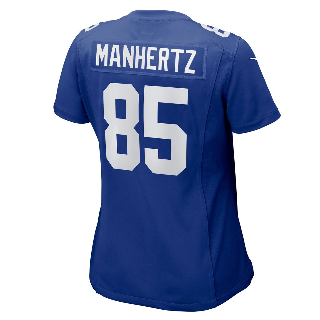 Chris Manhertz New York Giants Women's Game Jersey - Royal