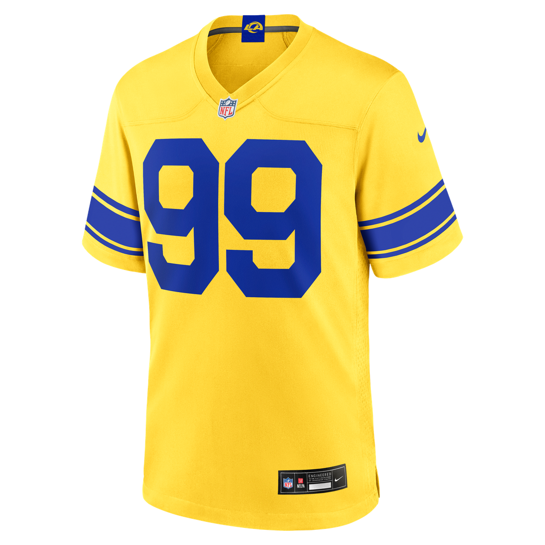 Aaron Donald Los Angeles Rams Game Jersey - Royal