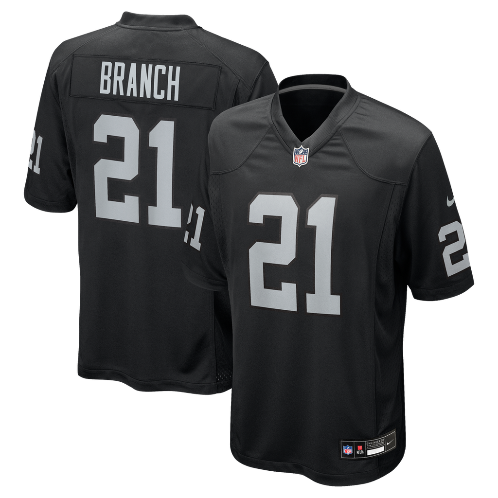Cliff Branch Las Vegas Raiders Retired Player Game Jersey - Black